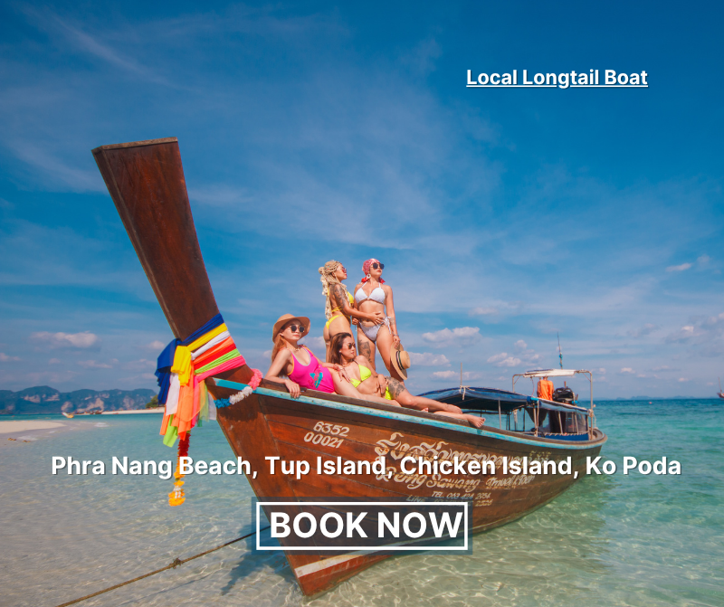 4 Islands by longtail boat